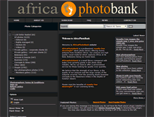 Tablet Screenshot of africaphotobank.com